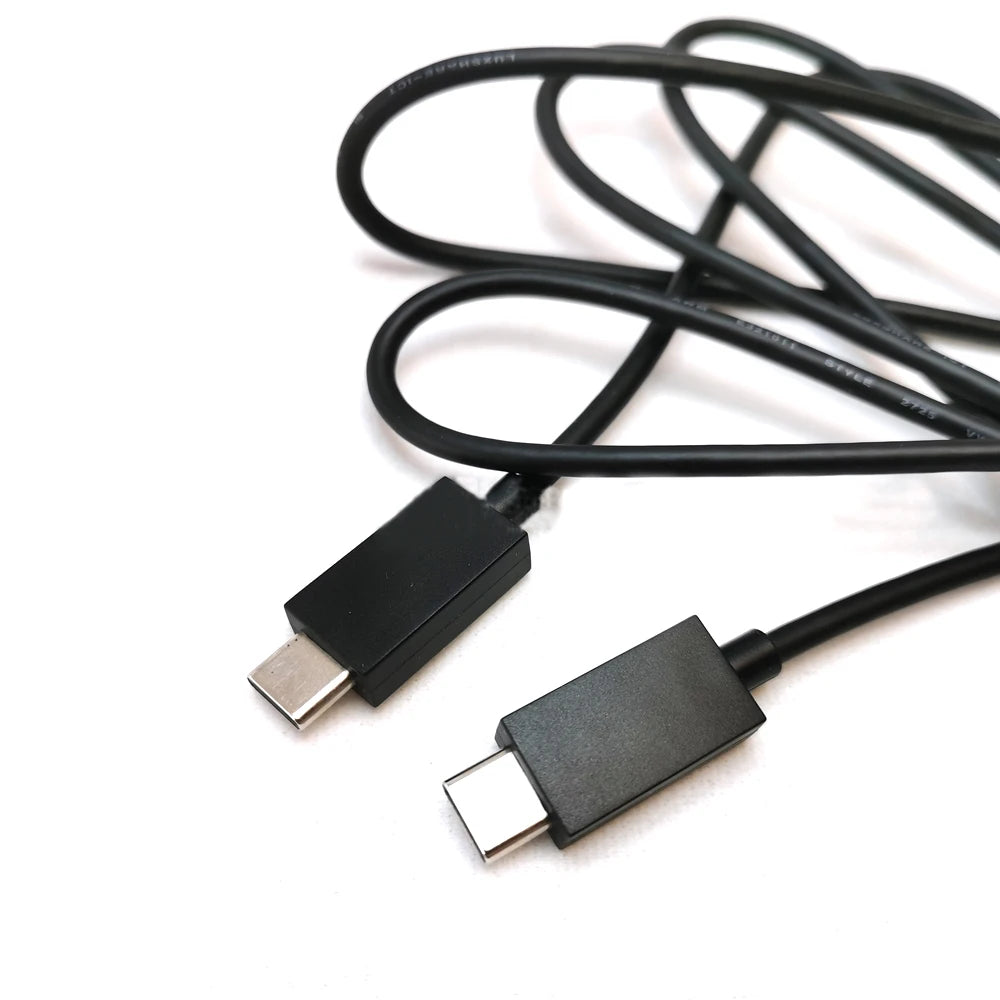 Cabo de dados de 1.5m para ps5 cabo de dados original cabo controlador de jogo para ps5 cabo de dados fino usb para cabo de carregamento TYPE-C