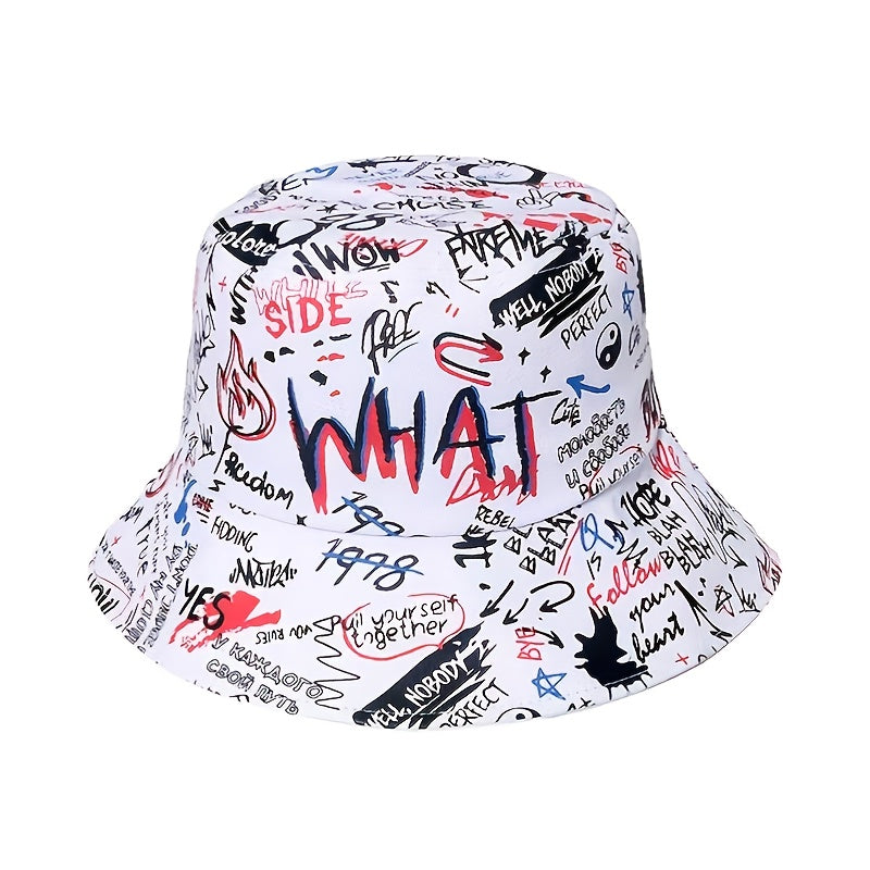 1 Men's Graffiti Fisherman Hat