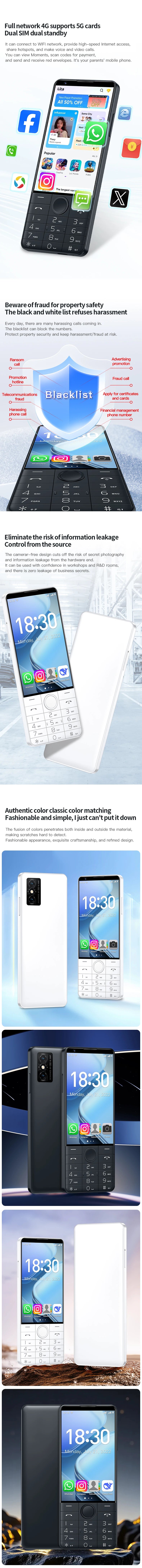 Smartphone 4G DOOV R70 pro Google Celular 4 "IPS 6GB + 128GB Android14 16mp 2600mAh Whatsapp Celular 5.0 2 comentários