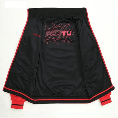 Jaqueta vermelha masculina nova primavera dupla face usar casaco roupas esportivas topo plus size 5xl jaqueta bomber veste jaqueta masculina