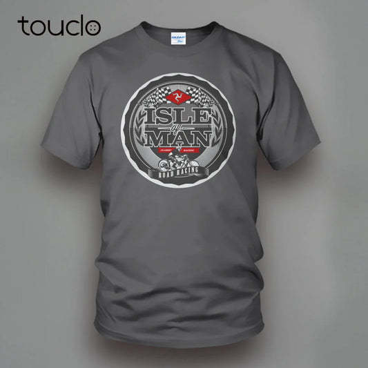 Verão t camisa clássica cor sólida manga curta venda quente 100% algodão ilha de homem tt carvão motocicleta rota camiseta