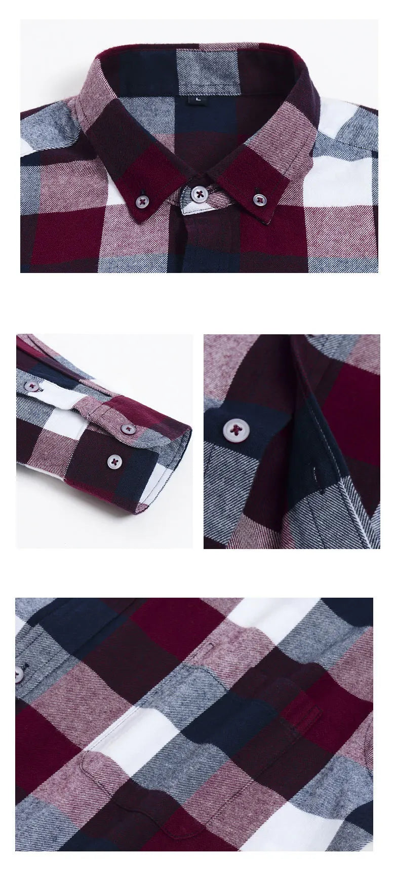 2025 xadrez casual manga longa camisa masculina de alta qualidade confortável camisas de flanela macia outono