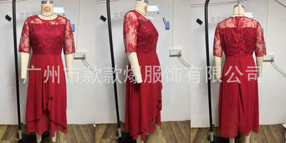 Vestido de noite vestidos 2025 mulher elegante temperamento suave slimi irregular cor sólida moda banquete chiffon francês