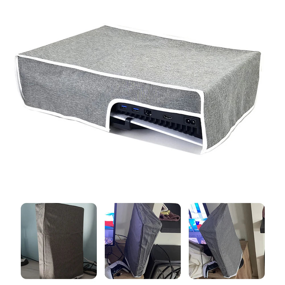 À Prova de Poeira Capa para PS5 Game Console, Manga Caso Guarda, À Prova D' Água, Anti-Poeira, Invólucro Exterior, Capa Protetora para PlayStation 5