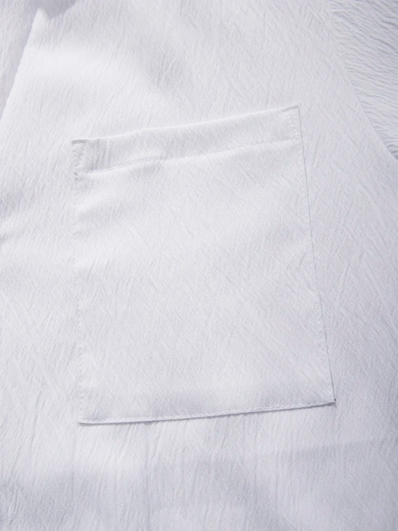 Camisas masculinas de manga curta verão cor sólida respirável solto camisas casuais praia férias estilo masculino topos camisetas