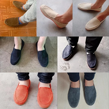 Mocassins de lona tamanho grande masculino, tênis planos simples, sapatos casuais masculinos, sapatos de caminhada, vintage, baratos