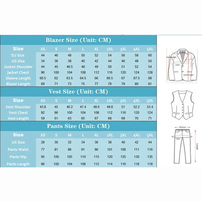 Latest Formal Wedding Men Suits Long Blazer 3 Piece Groom Tuxedo Classic Prom Party Male Suit Fashion Set Jacket with Pants Vest