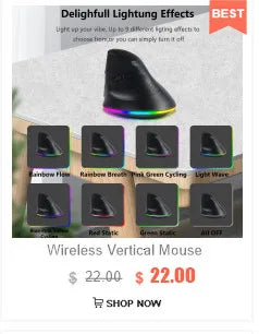 Ergonômico bluetooth 2.4g mouse tri-mode sem fio mouse para jogos USB-C rgb recarregável mause 5 dpi 9 botões para computador pc tablet