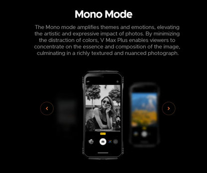 Estreia mundial doogee v max plus telefone robusto 22000mah 36gb (16 +20) 512gb 200mp câmera telefone 6.58 "120hz dimensão 7050 android14