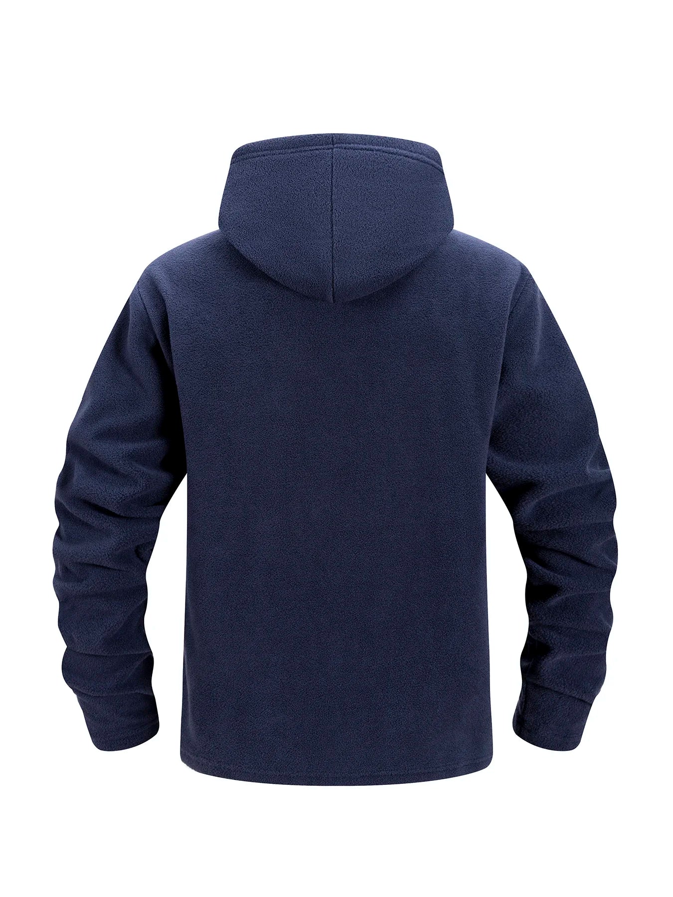 Jaqueta de lã masculina de caça de inverno casacos quentes polar ao ar livre jaqueta com capuz multi-bolso casual completo zip esporte caminhadas casaco S-XXXL