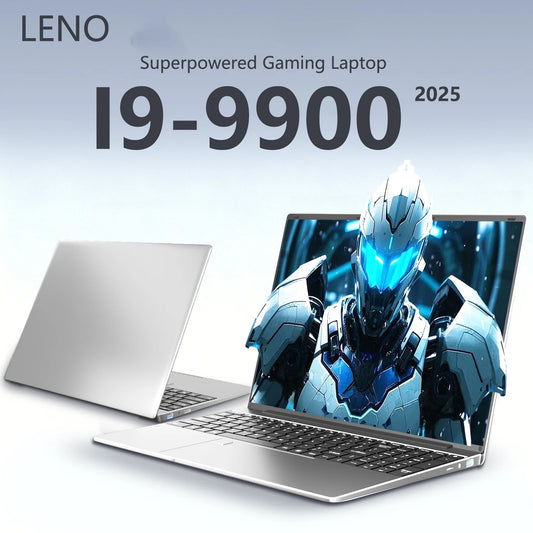 LENO 2025 Business Laptop 15.6 ''Windows 11 Intel i9-9900 32GB RAM 2TB SSD Laptop Desbloqueio de impressão digital Computador notebook de escritório