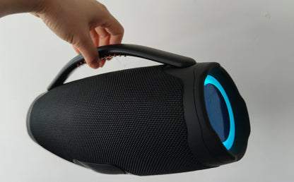BOOMBOX 3 Alto-falante Bluetooth Sem Fio de Alta Potência, 100W, Luz RGB, Festa Music Center, Home Theater Portátil, Baixo Pesado, TWS