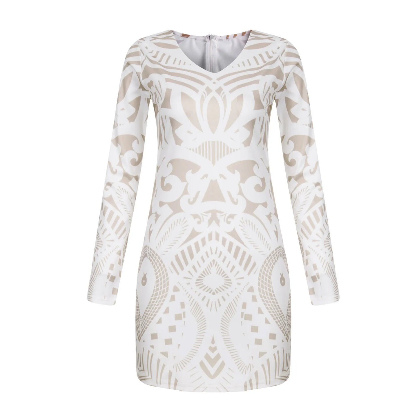 Vestido feminino casual sexy com decote em v, vestidos hip, roupas de casamento, vestido de verão retrô, branco, 2022