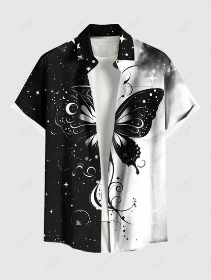 Verão plus size camisa masculina impressão 3d havaí camisas botão acima praia férias camisas de manga curta camisas casuais para homem