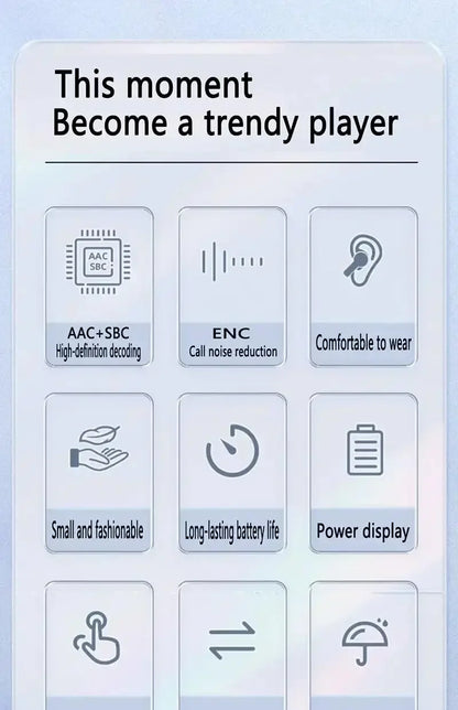 Air31 tws fones de ouvido 5.3 sem fio bluetooth com cancelamento ruído hd alta fidelidade estéreo para huawei xiaomi iphone