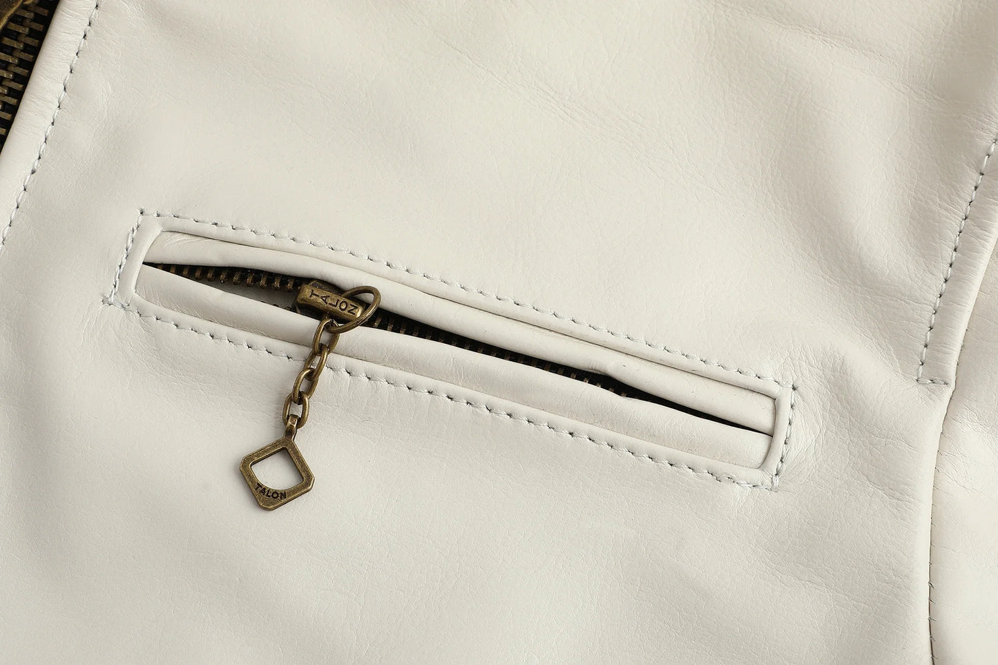 Jaqueta de couro genuíno masculino lapela branca jaqueta de pele de bezerro natural casaco masculino fino ajuste camada superior jaqueta de motociclista