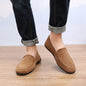 Mocassins de lona tamanho grande masculino, tênis planos simples, sapatos casuais masculinos, sapatos de caminhada, vintage, baratos