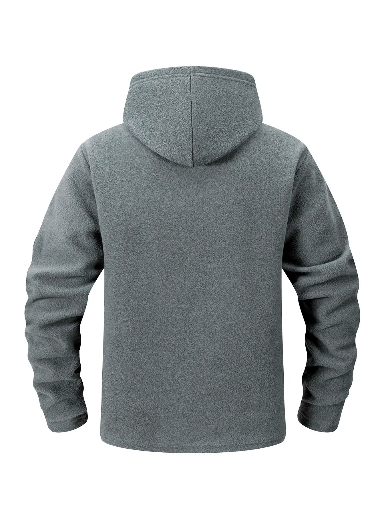 Jaqueta de lã masculina de caça de inverno casacos quentes polar ao ar livre jaqueta com capuz multi-bolso casual completo zip esporte caminhadas casaco S-XXXL