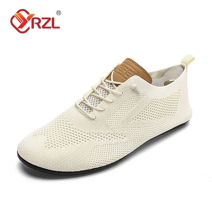 Yrzl homens mocassins de malha condução mocassins de alta qualidade apartamentos sapatos caminhada respirável não deslizamento casual mocassins verão sapatos masculinos