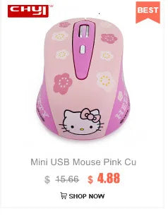 2.4g mouse sem fio roxo hamster forma ratos criativos para a menina crianças presente óptico 3d mini mouse 1200dpi gaming mause para portátil