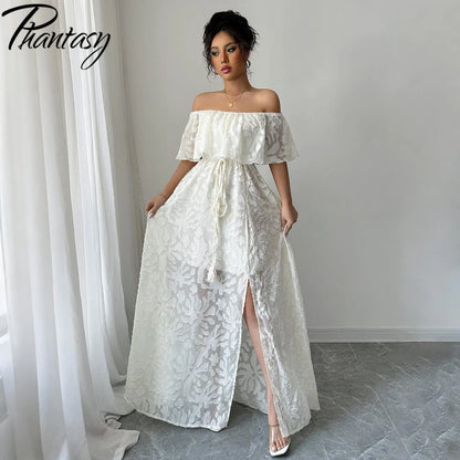 Vestidos femininos 2025 verão vestido branco feminino cover-ups outfits boho hippie chique longo maxi vestidos roupas femininas robe vestidos