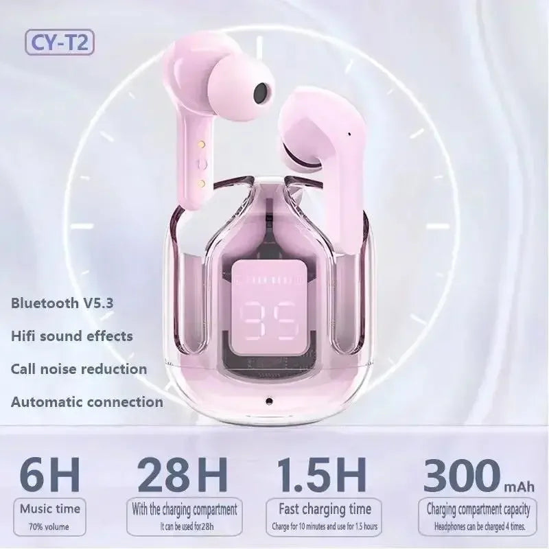 Air31 tws fones de ouvido 5.3 sem fio bluetooth com cancelamento ruído hd alta fidelidade estéreo para huawei xiaomi iphone