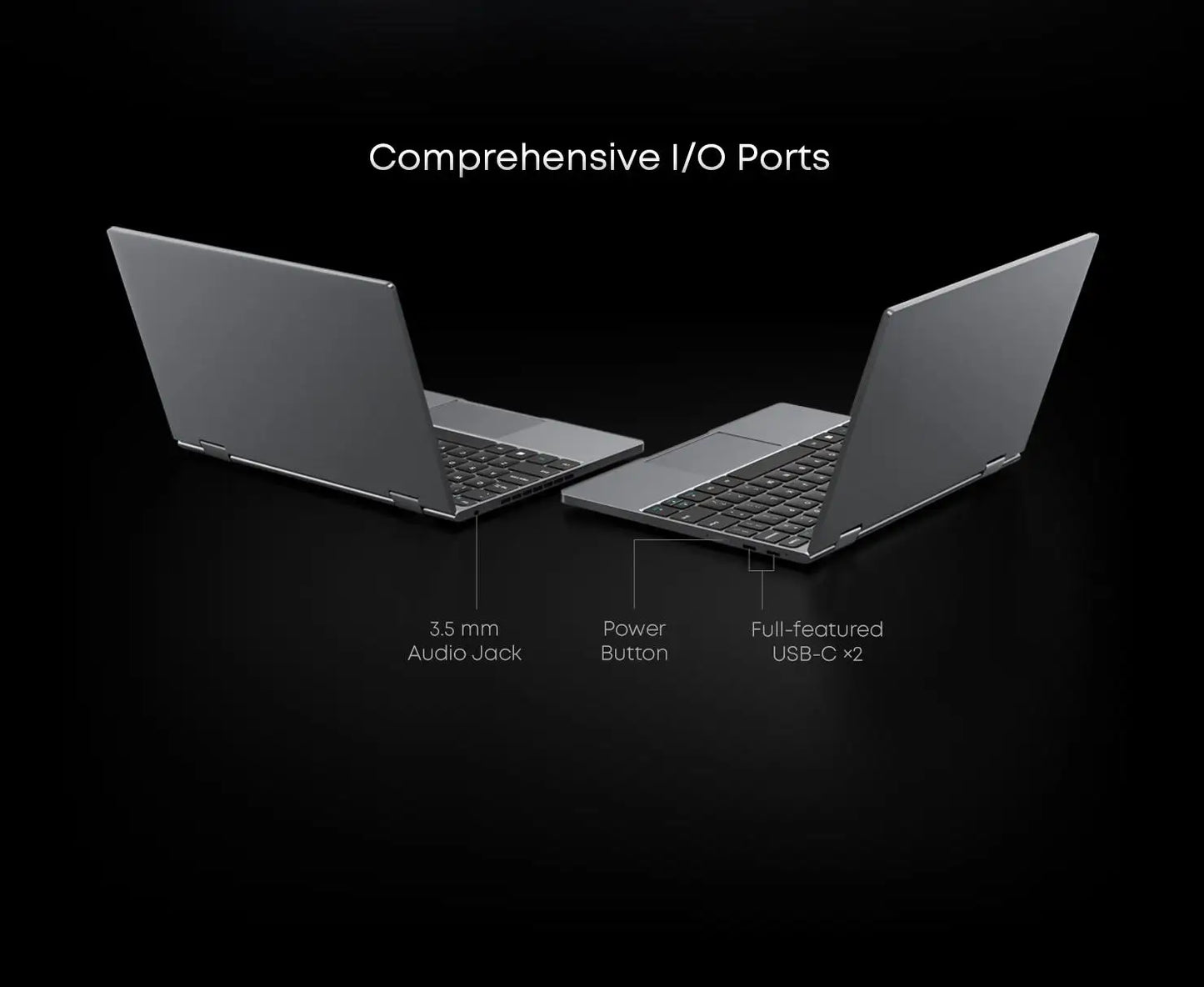 CHUWI MiniBook X 2 em 1 Laptop Intel N150 (até 3,6 GHz) 512 GB de ROM 16 GB LPDDR5 10,51 "1200x1920 FHD IPS Windows 11 Notebook