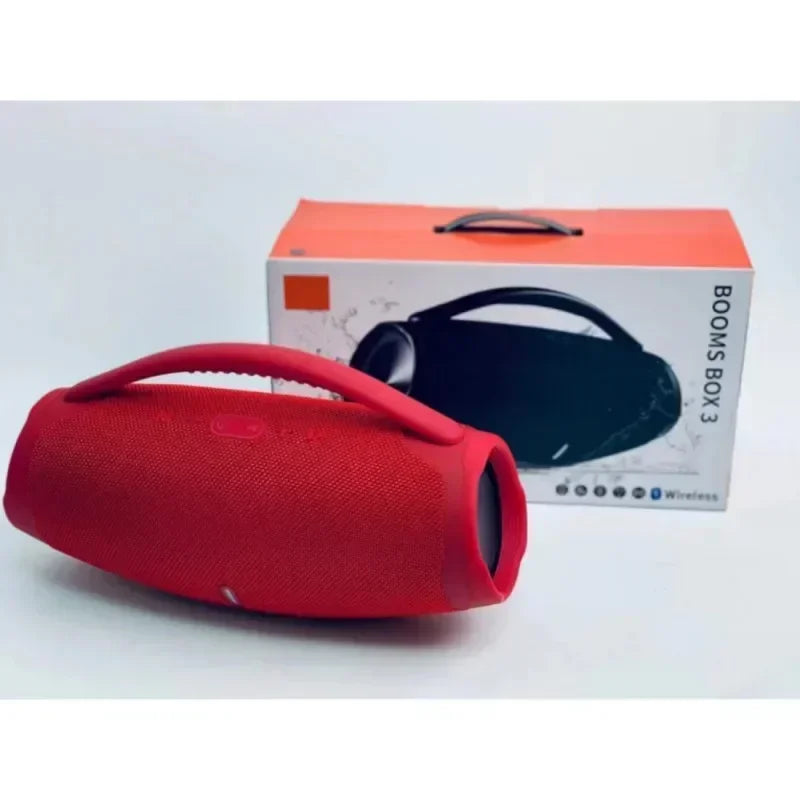 BOOMBOX 3 Alto-falante Bluetooth Sem Fio de Alta Potência, 100W, Luz RGB, Festa Music Center, Home Theater Portátil, Baixo Pesado, TWS