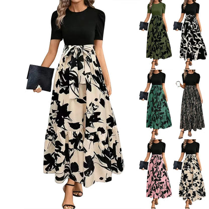 Vestidos elegantes senhora do escritório outfits a linha rendas fino ajuste cintura plissado bainha saia vestido feminino verão vestidos de mujer casuales