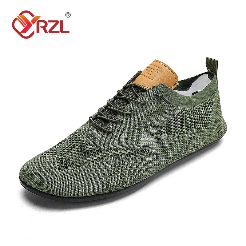 Yrzl homens mocassins de malha condução mocassins de alta qualidade apartamentos sapatos caminhada respirável não deslizamento casual mocassins verão sapatos masculinos