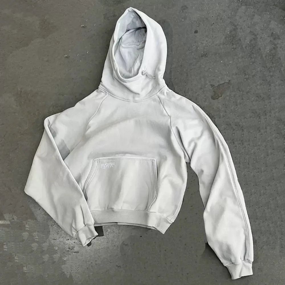 Europeu gótico moda rua terno masculino casual rua esportes camisola e calças casuais terno hip-hop tendência bordado moletom