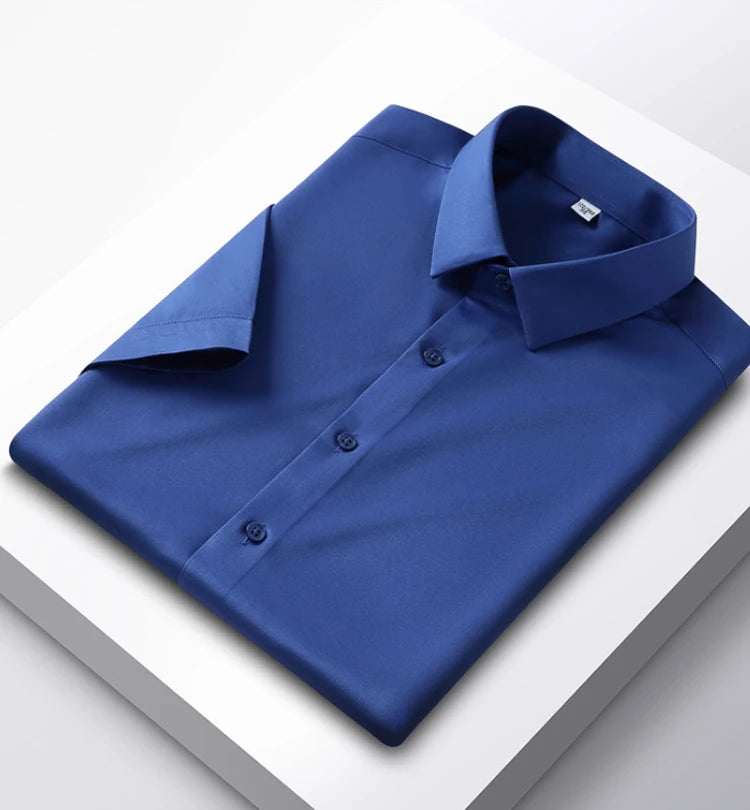 6x homem camisa sem mangas verão novo estilo seda gelo, sensação de gelo, alta qualidade tamanho grande sem ferro, negócios e lazer