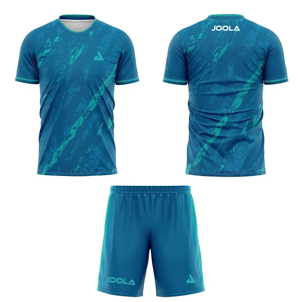 Roupas de treinamento de tênis de mesa de badminton ao ar livre dos homens manga curta camiseta shorts conjuntos de duas peças verão respirável roupa esportiva