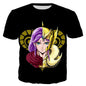 Saint seiya t camisa masculina moda camisetas crianças hip hop topos t anime impressão 3d camiseta verão masculino gráfico topos meninos t