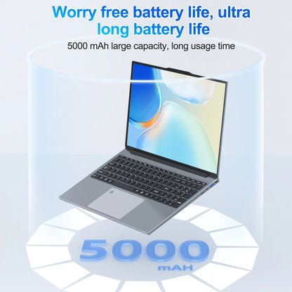 15.6 "portátil ultra fino intel core i7-6500U notebook 32gb ram 2048gb ssd gamer windows 11 1920*1080 display escritório estudo computador