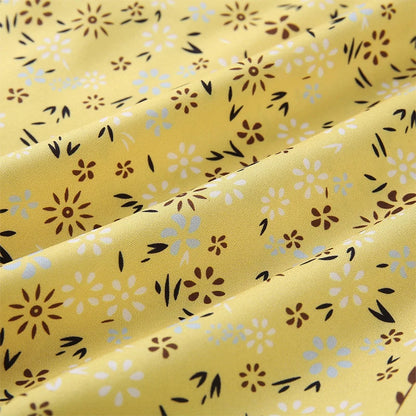 Feminino sexy casual casa pequeno floral camisola vestido verão saia confortável