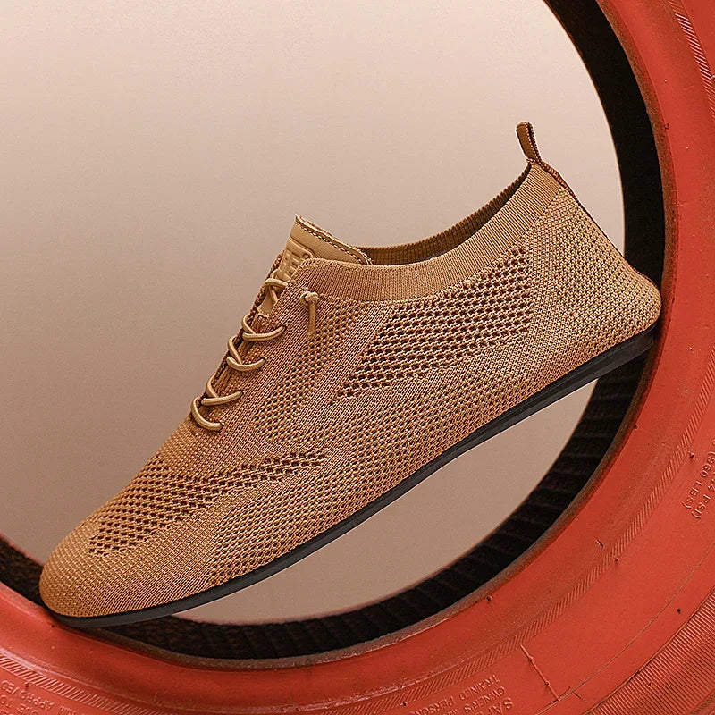 Yrzl homens mocassins de malha condução mocassins de alta qualidade apartamentos sapatos caminhada respirável não deslizamento casual mocassins verão sapatos masculinos