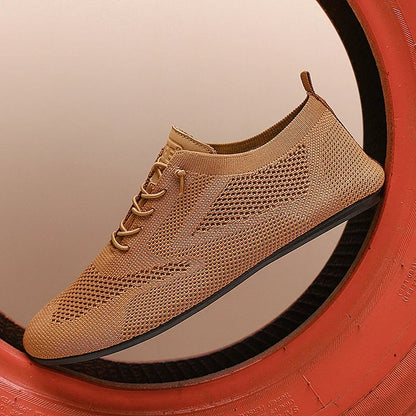 Yrzl homens mocassins de malha condução mocassins de alta qualidade apartamentos sapatos caminhada respirável não deslizamento casual mocassins verão sapatos masculinos