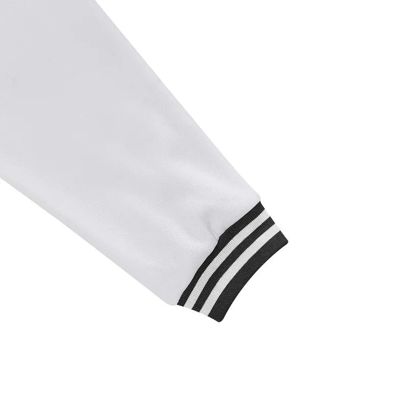 Cross-border men's autumn and winter flight jacket baseball jersey velvet loose casual stand-up jacket men