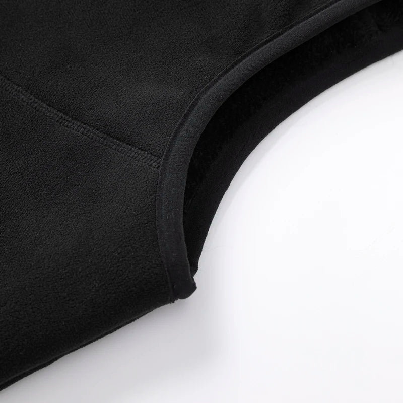 Colete de lã de tamanho grande para homens no outono e inverno engrossado com colete de lã com gola alta e pele de carneiro para aquecer