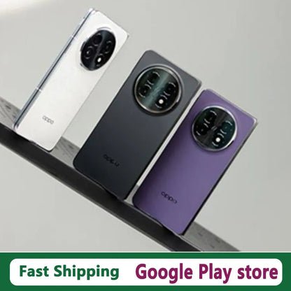 Em estoque oppo encontrar n5 telefone inteligente 80w super carga 8.12 "amoled tela dobrada snapdragon 8 elite ota 5600mah 50.0mp câmera