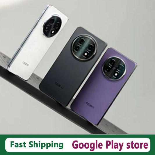 Em estoque oppo encontrar n5 telefone inteligente 80w super carga 8.12 "amoled tela dobrada snapdragon 8 elite ota 5600mah 50.0mp câmera
