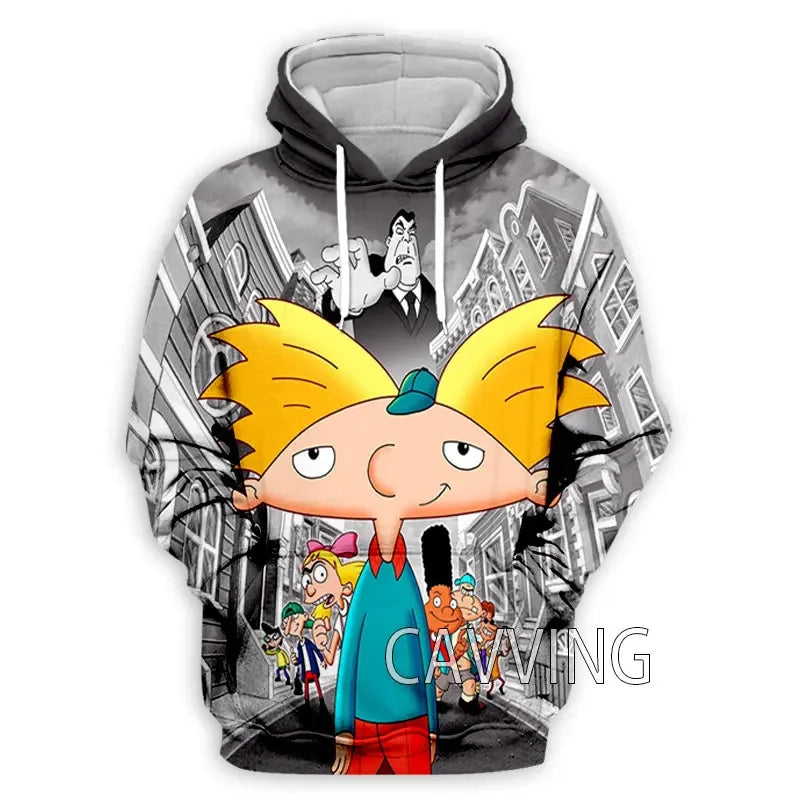 Ei arnold 3d impresso moda hoodies moletom com capuz harajuku moletom com capuz topos roupas para mulher/homem