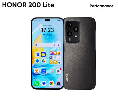 Versão global honor 200 lite 5g smartphone Mediatek dimensão 6080 6.7 "90hz display amoled 108mp câmera principal 4500mah bateria