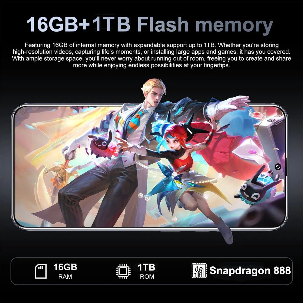 2025 novo 14t pro smartphone 5g 7.0hd cartão sim duplo 22g + 2tb telefone celular android telefones celulares desbloqueados versão global