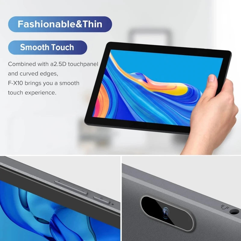 10 POLEGADAS F-X10 RAM 2GB ROM 32GB Android 11 WIFI Tablet PC Quad-Core Allwinner A133 Quad-Core 1.4GHz Câmera Tipo-C USB