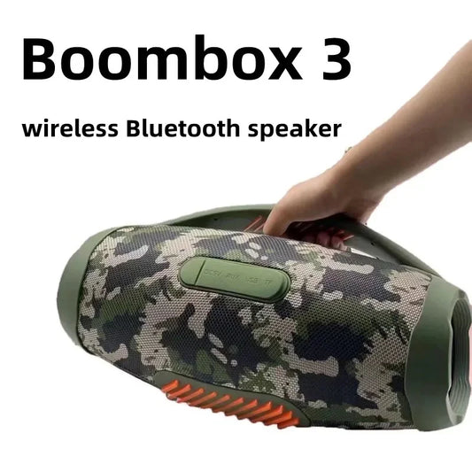 Boombox 3 alto potência, alto volume sem fio bluetooth alto-falante acampamento ao ar livre esportes bluetooth alto-falante casa ktv festa alto-falante