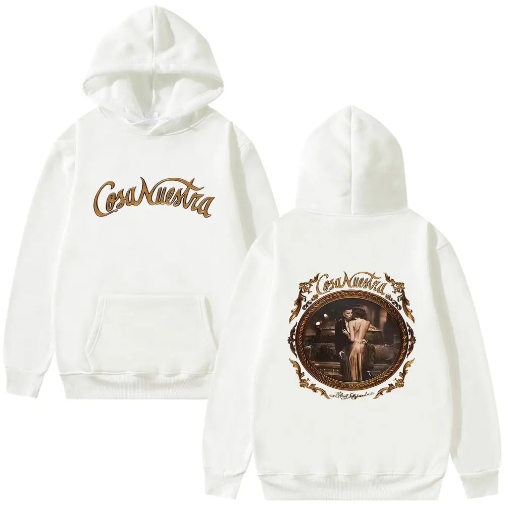 Rapper ravenw alejandro cosa nostra moletom com capuz masculino feminino hip hop moda pop música pulôver hoodies masculino vintage moletom casual