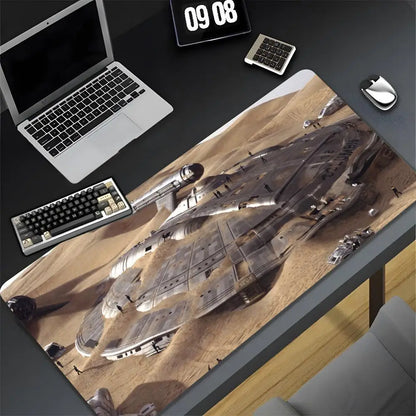 Estrela filmt-rek claro mouse pad xxl gamer gaming computador otaku borda de travamento diy personalizado foto portátil notebook tapete de mesa