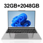 15.6 "portátil ultra fino intel core i7-6500U notebook 32gb ram 2048gb ssd gamer windows 11 1920*1080 display escritório estudo computador